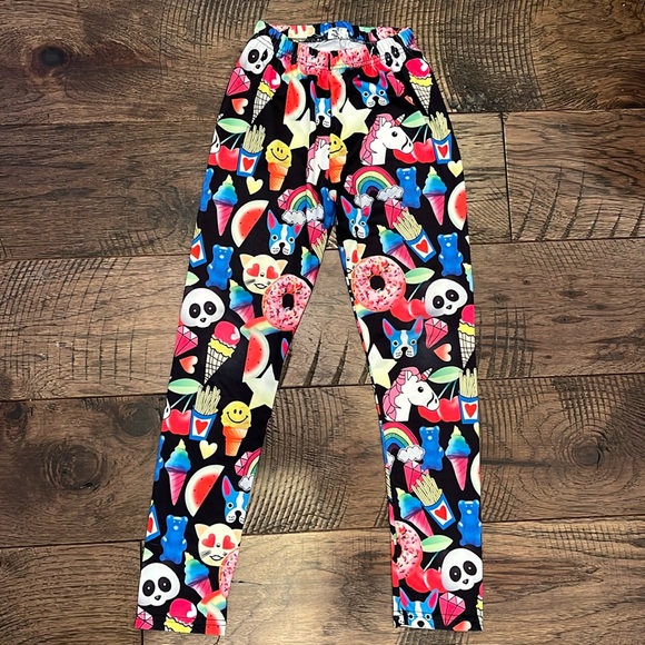 Lola & The Boys icons LEGGINGS - Sz 10 - Picture 1 of 8